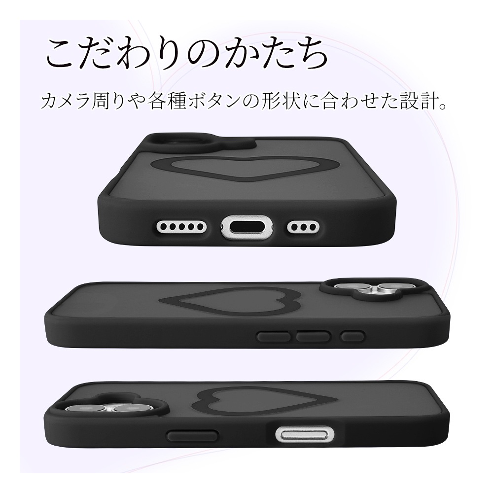 iPhone17 ������ ���С� �ϥ��֥�å� MagSafe�б� �ޥ��ͥåȽ��� Mignu �ߥ˥� �Ѿ׷�ۼ� ���̥ե����� �ޥå� �����ɻ� TPU�Х�ѡ������� �磻��쥹���� �֥�å� �����ե��� ���ޥۥ����� 8946IP5AHPMBK �饹���Хʥ�