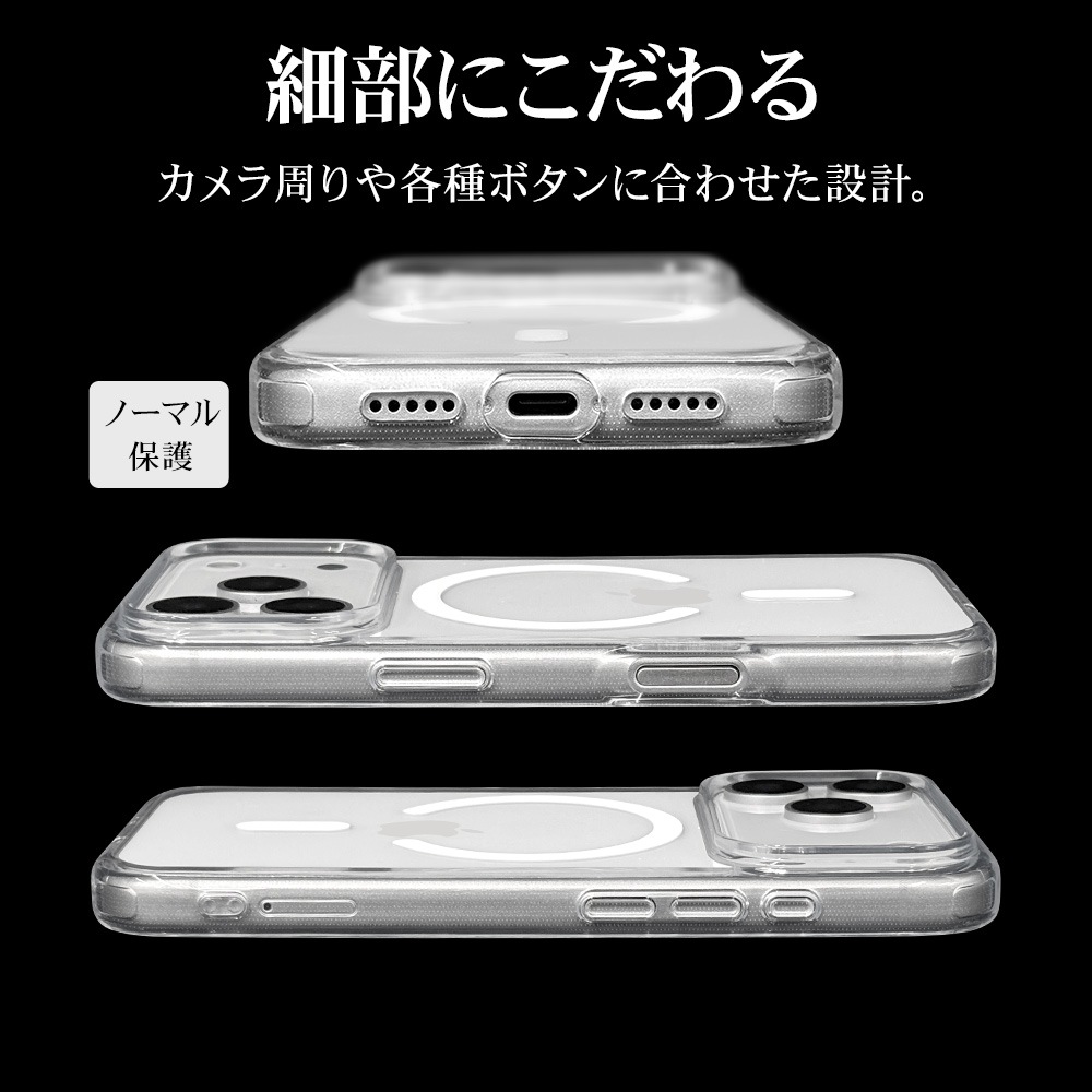 iPhone17 Pro ������ ���С� �ϥ��֥�å� MagSafe�б� C�� �ޥ��ͥåȽ��� RHINOX �饤�Υå��� �Ѿ׷�ۼ� MIL ����5H TPU�Х�ѡ������� ���ȥ�åץۡ��� �磻��쥹���� ���ꥢ �����ե��� ���ޥۥ����� 9274IP5BHAMCL �饹���Хʥ�