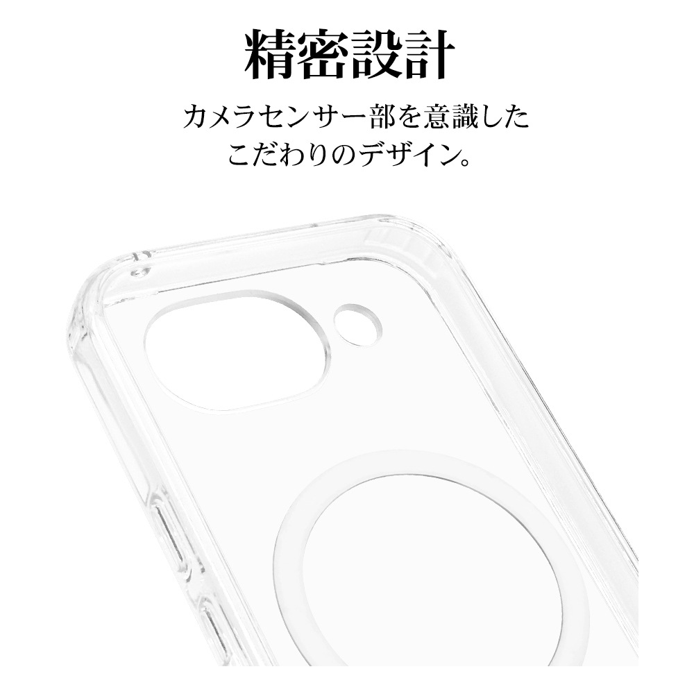 Google Pixel 10a ������ ���С� �ϥ��֥�å� �ޥ��ͥåȽ��� �Ѿ׷�ۼ� ���ꥢ Ʃ�� TPU�Х�ѡ������� �磻��쥹�����б� �������� �ԥ����� ���ޥۥ����� 9360P10AHPMCL �饹���Хʥ�