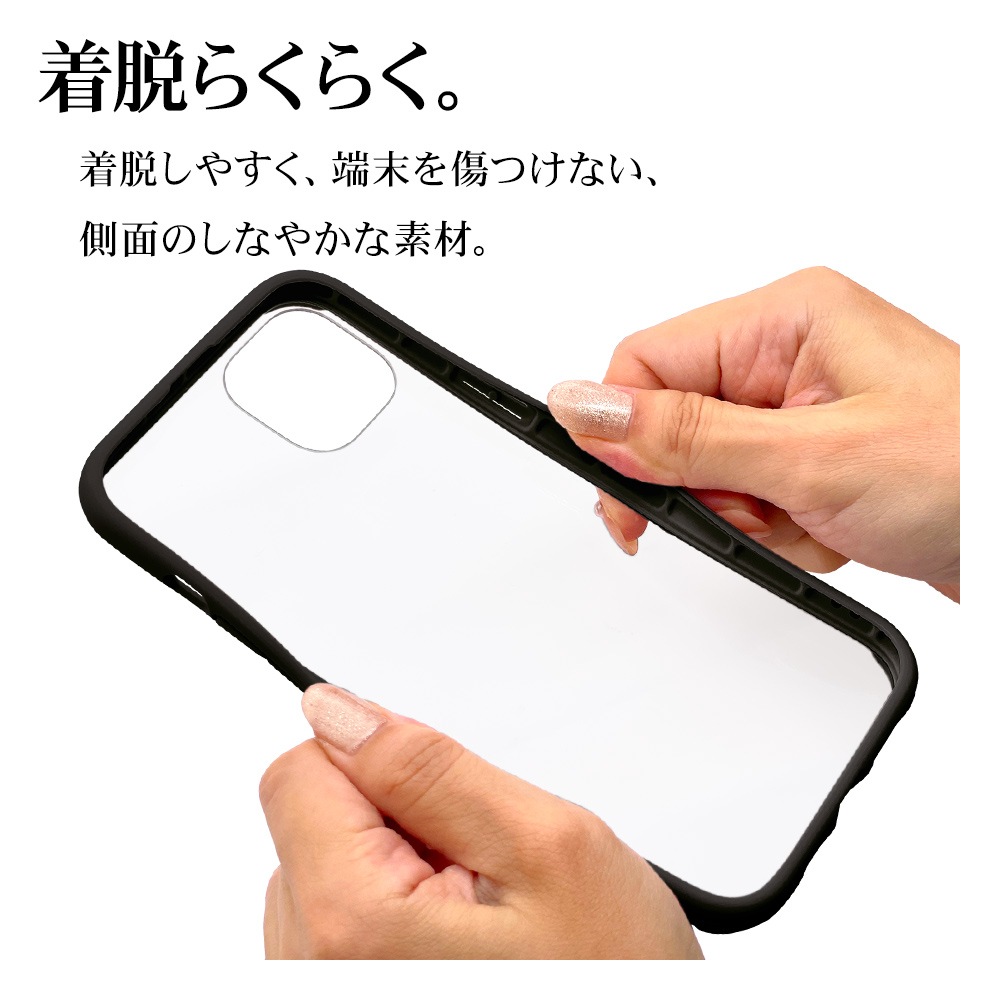 iPhone15 Plus 14 Plus  С ϥ֥å Ѿ׷ۼ   ꥢ Ʃ TPUХѡ+PC 5H ȥåץۡ 磻쥹б VANILLA PACK AIR LITE ֥å ޥۥ 7221IP267HB 饹Хʥ