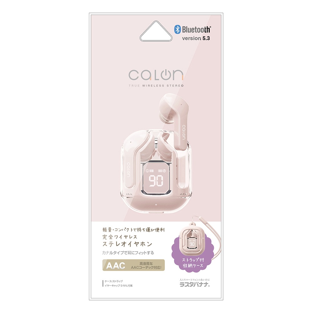 iPhone ޥ Bluetooth 5.3 磻쥹 ƥ쥪 ۥ ޥ calon ȥåդ ꥳ󥱡  AAC ⲻ   ʥ ɽǥץ쥤 C ϥ󥺥ե꡼  ⡼ԥ  RTWS06SPK