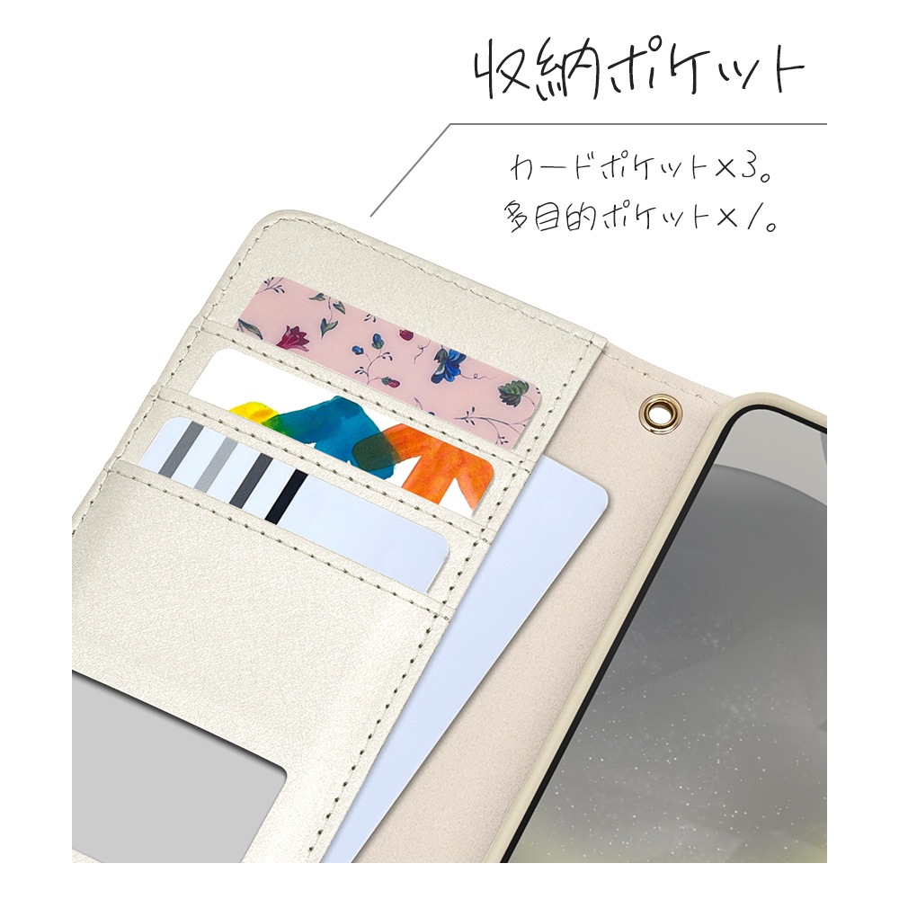 Galaxy S24 SC-51E SCG25  С Ģ 襤   ɵǽ ץ  ǥ ϥɥȥåդ viviana ۥ磻 饯 S24 ޥۥ 7829GS24BVIWH 饹Хʥ