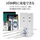 ���Ŵ� AC�����ץ��� AC���Ŵ�  USB�ݡ��� ������C USB Type-C PD �ѥ�ǥ�Х꡼ Power Delivery 20��å� 3���󥻥�� ������A USB Type-A 2�ĸ� 15W �ۥ磻�� iPhone Android R3ACC2A20W01WH �饹���Хʥ�