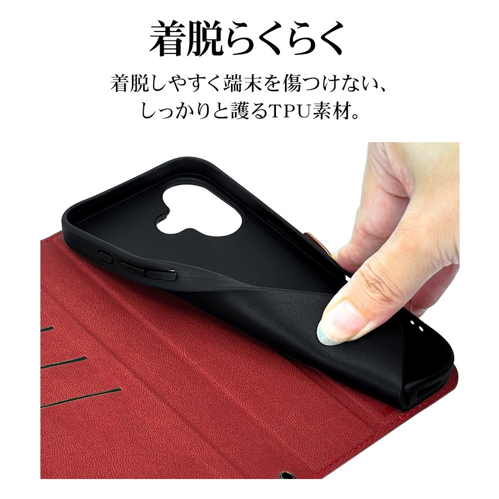 iPhone17 ������ ���С� ��Ģ�� ���� �Ѿ׷�ۼ� ���������� ������ɵ�ǽ slim Fit �����ɥޥ��ͥå� �֥�å��ߥ�å� �����ե��� ���ޥۥ����� 8854IP5ABSMBKR �饹���Хʥ�