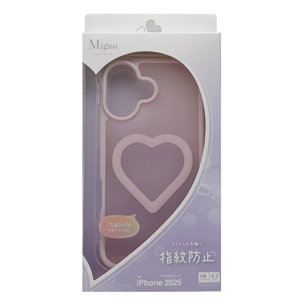 iPhone17 ������ ���С� �ϥ��֥�å� MagSafe�б� �ޥ��ͥåȽ��� Mignu �ߥ˥� �Ѿ׷�ۼ� ���̥ե����� �ޥå� �����ɻ� TPU�Х�ѡ������� �磻��쥹���� �ԥ� �����ե��� ���ޥۥ����� 8947IP5AHPMPK �饹���Хʥ�