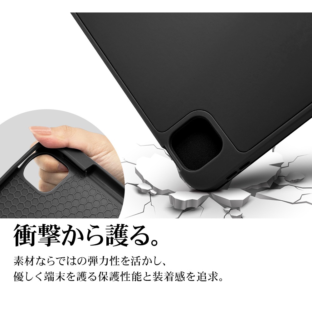iPad Air(M4)(M3)(M2) 11����� iPad Air 10.9����� ��5���� ��4���� iPad Pro 11����� ��4���� ��3���� ��2���� ��1���� ������ ���С� ��Ģ�� �֥å������� ������ɵ�ǽ �֥�å� �����ѥå� 9464IPA11M4BBK �饹���Хʥ�