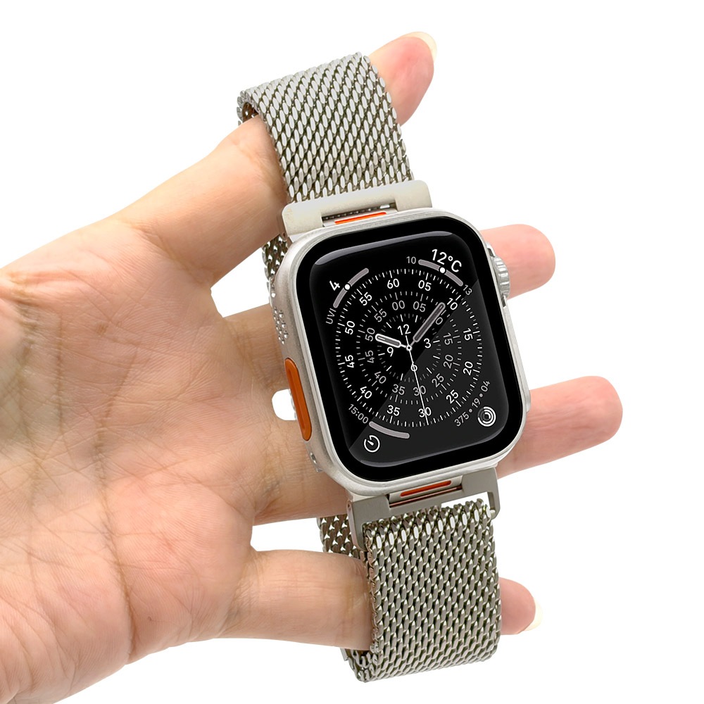 Apple Watch 49mm 46mm 45mm 44mm ULTRA style ���ƥ�쥹 ��å��� �Х�� ����ȥ饹������ ��å��她�ƥ�쥹�Х�� �ޥ��ͥå� ��æ��ñ �Х�� �����˥��ॴ����� ���åץ륦���å� �٥�� RAWST4411TG �饹���Хʥ�
