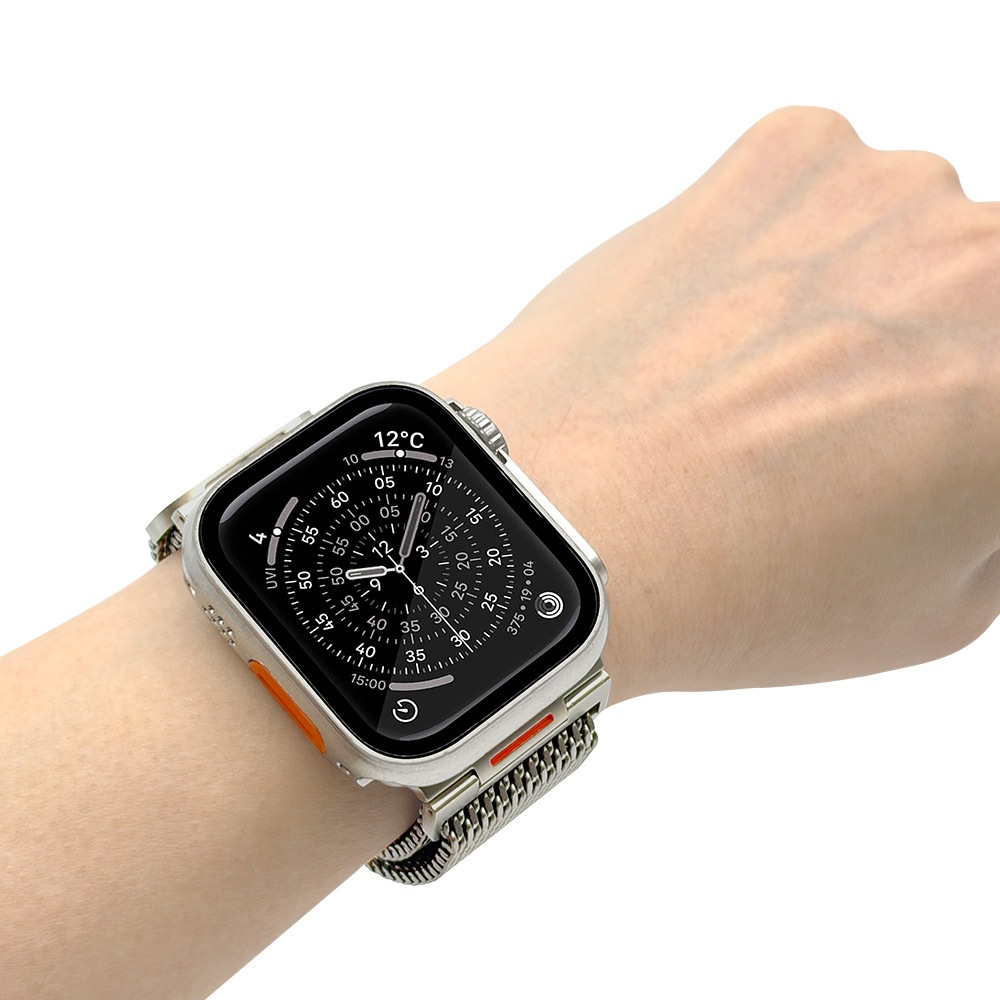 Apple Watch 49mm 46mm 45mm 44mm ULTRA style ���ƥ�쥹 ��å��� �Х�� ����ȥ饹������ ��å��她�ƥ�쥹�Х�� �ޥ��ͥå� ��æ��ñ �Х�� �����˥��ॴ����� ���åץ륦���å� �٥�� RAWST4411TG �饹���Хʥ�