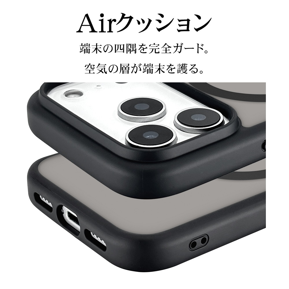 iPhone17 Pro  С ϥ֥å MagSafeб C ޥͥåȽ RHINOX 饤Υå  MIL TPUХѡ ȥåץۡ 磻쥹 ֥åߥեȥ֥å ե ޥۥ 9276IP5BHAMBKFB 饹Хʥ