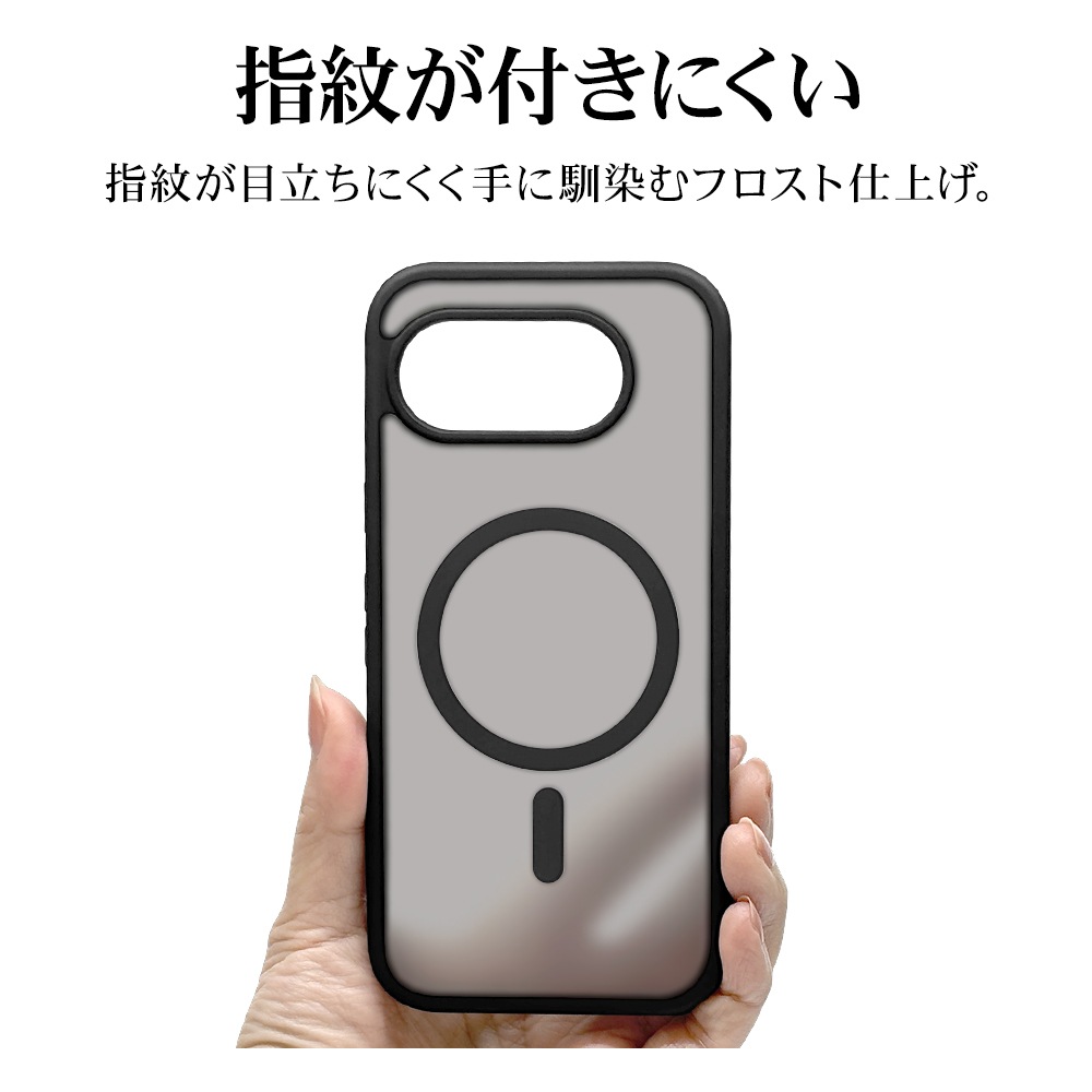 Google Pixel 10a ������ ���С� �ϥ��֥�å� �ޥ��ͥåȽ��� �Ѿ׷�ۼ� �ޥå� �����ɻ� TPU�Х�ѡ������� �磻��쥹�����б� �֥�å��ߥե����ȥ֥�å� �������� �ԥ����� ���ޥۥ����� 9362P10AHPMFBK �饹���Хʥ�