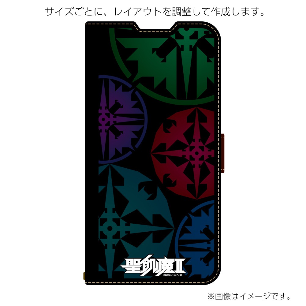 聖飢魔II公認 オリジナルデザイン Android用 機種別専用手帳型ケース
