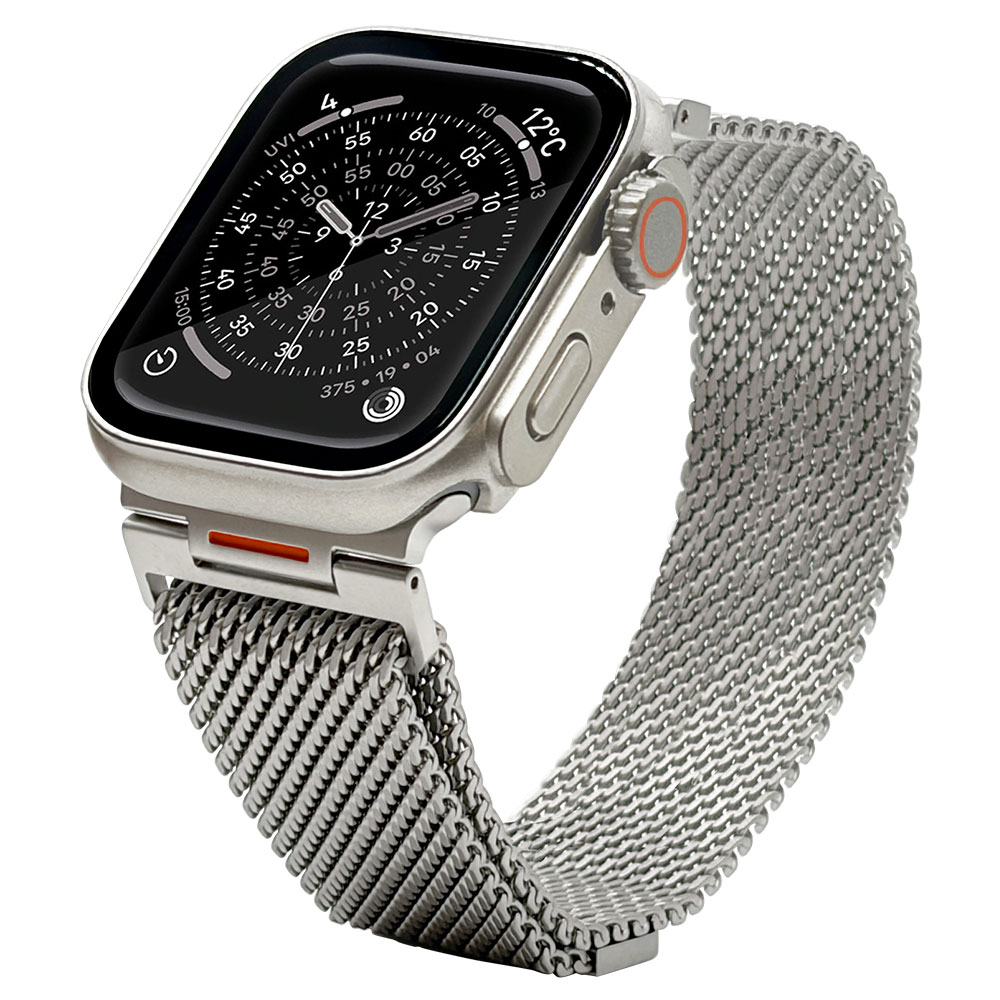 Apple Watch 49mm 46mm 45mm 44mm ULTRA style ���ƥ�쥹 ��å��� �Х�� ����ȥ饹������ ��å��她�ƥ�쥹�Х�� �ޥ��ͥå� ��æ��ñ �Х�� ����С� ���åץ륦���å� �٥�� RAWST4411SV �饹���Хʥ�