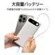BY ��Х���Хåƥ꡼ 10000mAh 3�ݡ��� ������C 20��å� ������A 15��å� USB Type-C PD PowerDelivery 20W Type-A 15W  ���ӻ��̥ǥ����ץ쥤 ������ ���㥳���륰�졼 iPhone R-LI100C20W02WH �饹���Хʥ�