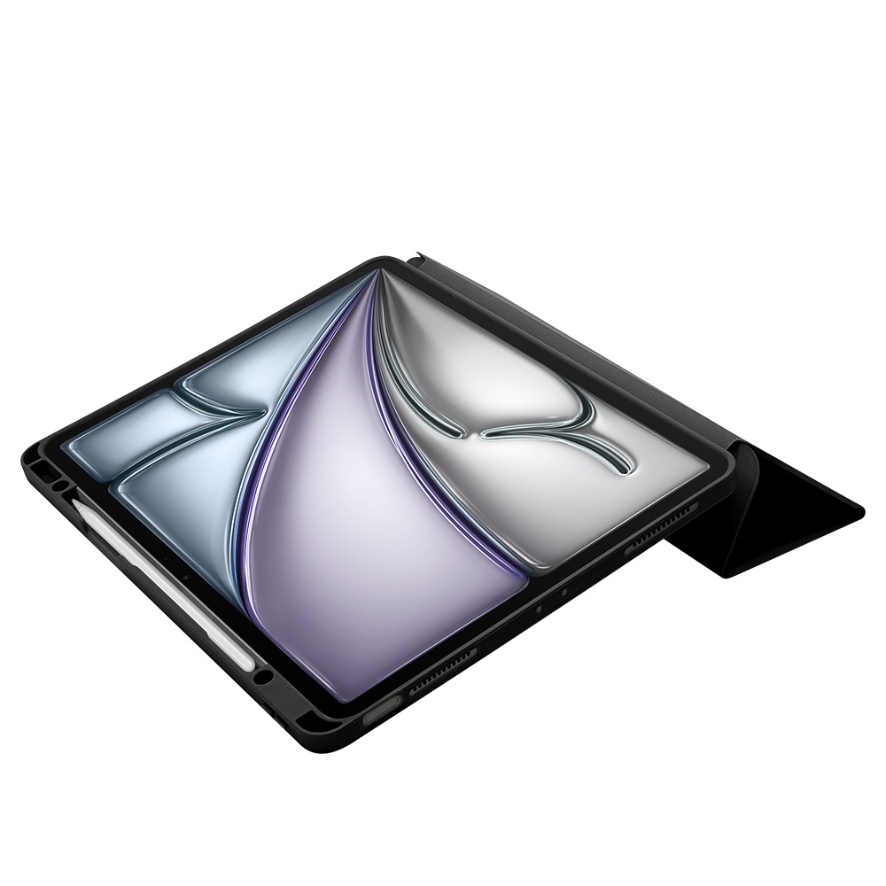 iPad Air(M4)(M3)(M2) 13����� iPad Pro 12.9����� ��6���� ��5���� ��4���� ��3���� ������ ���С� ��Ģ�� �֥å������� ������ɵ�ǽ ����ץ� �֥�å� �����ѥåɥ����� 9466IPA13M4BBK �饹���Хʥ�