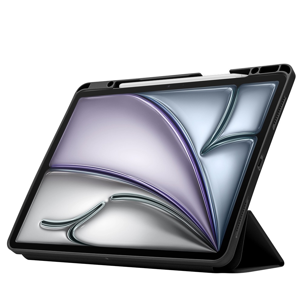 iPad Air(M4)(M3)(M2) 13����� iPad Pro 12.9����� ��6���� ��5���� ��4���� ��3���� ������ ���С� ��Ģ�� �֥å������� ������ɵ�ǽ ����ץ� �֥�å� �����ѥåɥ����� 9466IPA13M4BBK �饹���Хʥ�