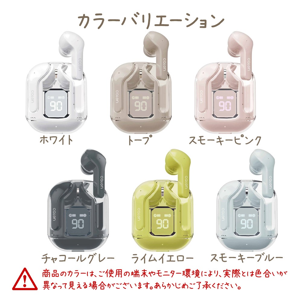 Bluetooth 5.3 磻쥹 ƥ쥪 ۥ calon ȥåդ ꥳ󥱡  ʥ ɽǥץ쥤 C Type-C ñ³ ⡼֥롼 RTWS06SBL