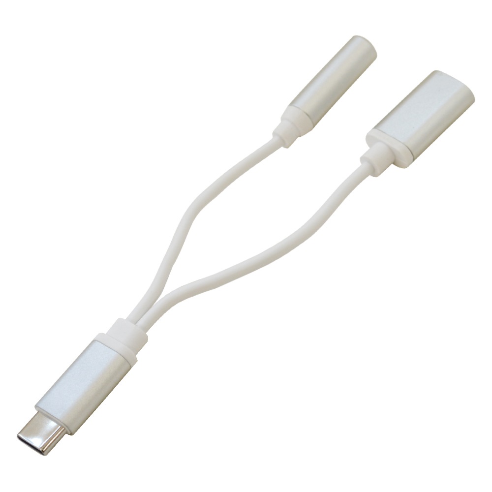 ���ޥ� ���֥�å� ��������ʬ�䥢���ץ� ���ڤ�İ���ʤ��齼�ŤǤ��� �����б� ������C 3.5mm���ƥ쥪ü�� ����ۥ󥸥�å� Type-C typec ����С��ۥ磻�� RHECC3502WH