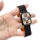 Apple Watch Series10 9 8 7 6 5 4 SE��2���� SE 42mm 41mm 40mm 38mm ���ꥳ��Х�� ��æ��ñ �Х�� �ޥ��ͥåȥ����� �֥�å��ߥ���� ���åץ륦���å� �٥�� RBLAWM4007BKOR