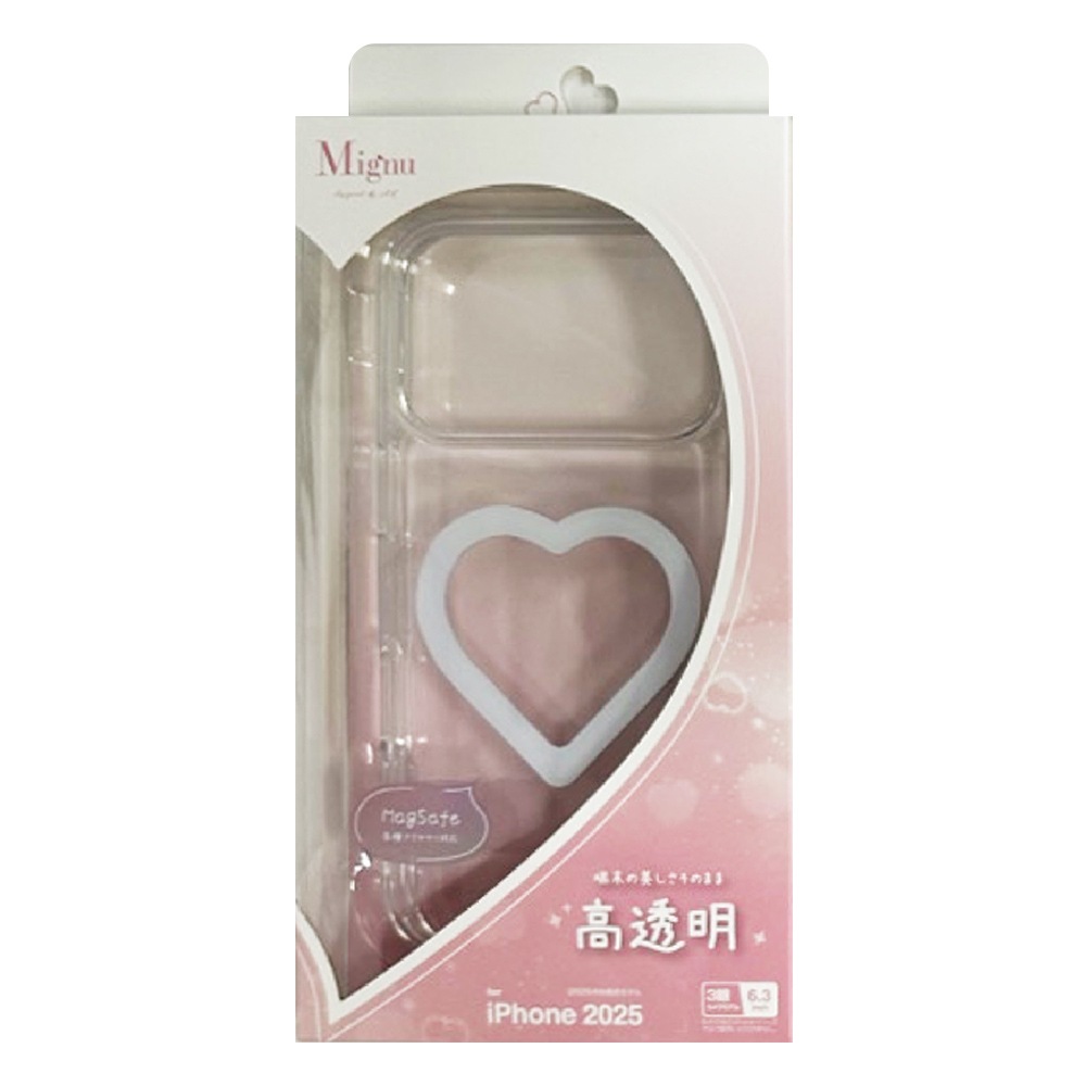 iPhone17 Pro ������ ���С� �ϥ��֥�å� MagSafe�б� �ޥ��ͥåȽ��� Mignu �ߥ˥� �Ѿ׷�ۼ� ���ꥢ Ʃ�� TPU�Х�ѡ������� �磻��쥹���� ���ꥢ �����ե��� ���ޥۥ����� 9040IP5BHPMCL �饹���Хʥ�