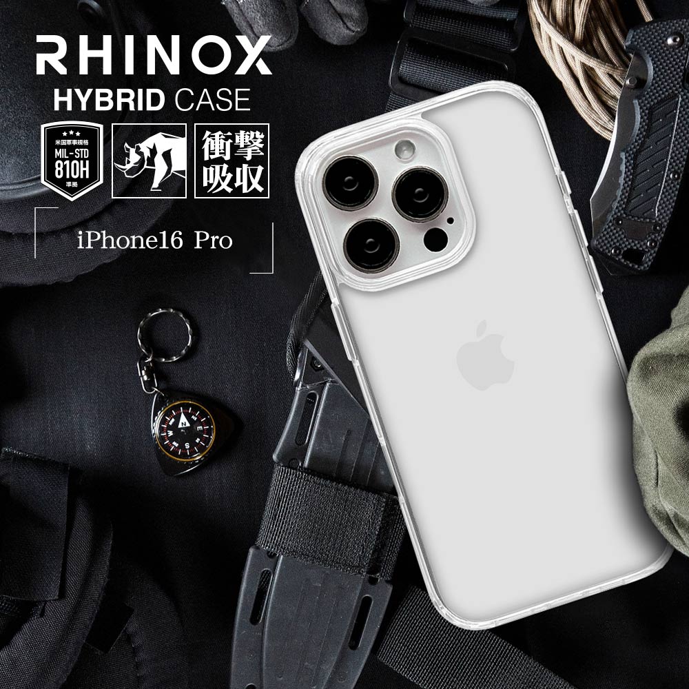 iPhone16 Pro ������ ���С� �ϥ��֥�å� RHINOX �饤�Υå��� �Ѿ׷�ۼ� MIL���� ���ꥢ Ʃ�� ɽ�̹���5H TPU�Х�ѡ������� �磻��쥹�����б� �����ե��� ���ޥۥ����� 8210IP461PHACL �饹���Хʥ�