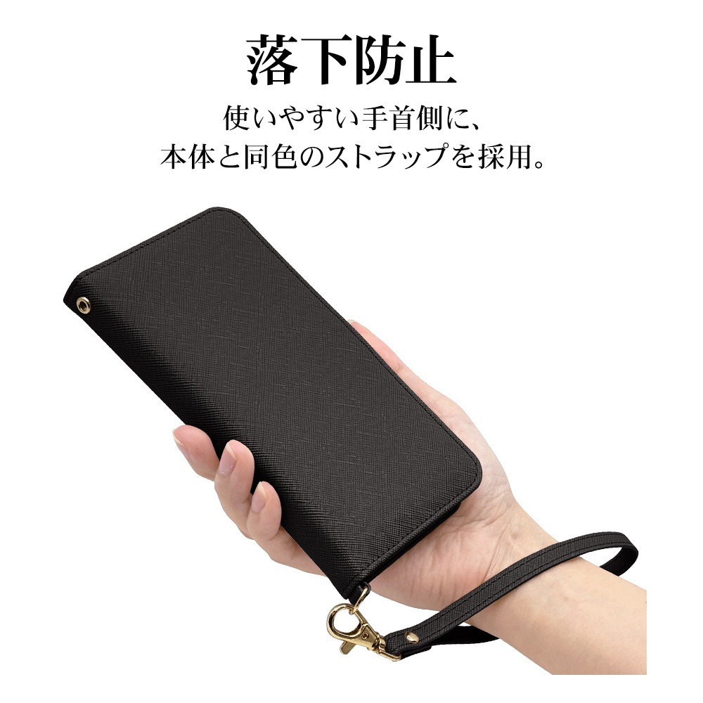 iPhone17 ������ ���С� ��Ģ�� ���������� ������ɵ�ǽ �ϥ�ɥ��ȥ�å��դ� �֥�å� �����ե��� ���ޥۥ����� 8858IP5ABHSBK �饹���Хʥ�