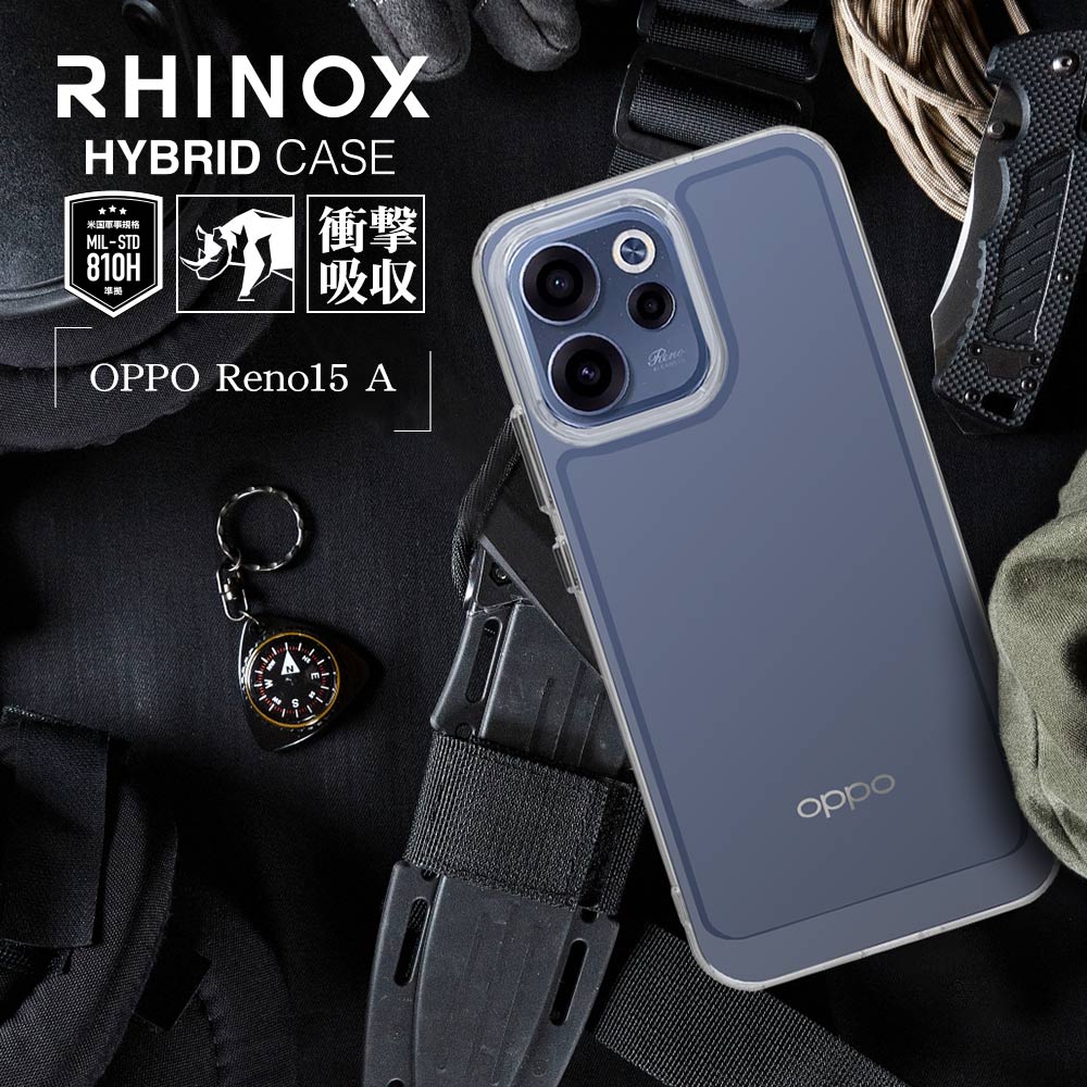 OPPO Reno15 A ������ ���С� �ϥ��֥�å� RHINOX �饤�Υå��� �Ѿ׷�ۼ� MIL���� ���ȥ�åץۡ��� ���ꥢ Ʃ�� ����5H TPU�Х�ѡ������� ���å� ��� 15A ���ޥۥ����� 9537OR15AHACL �饹���Хʥ�