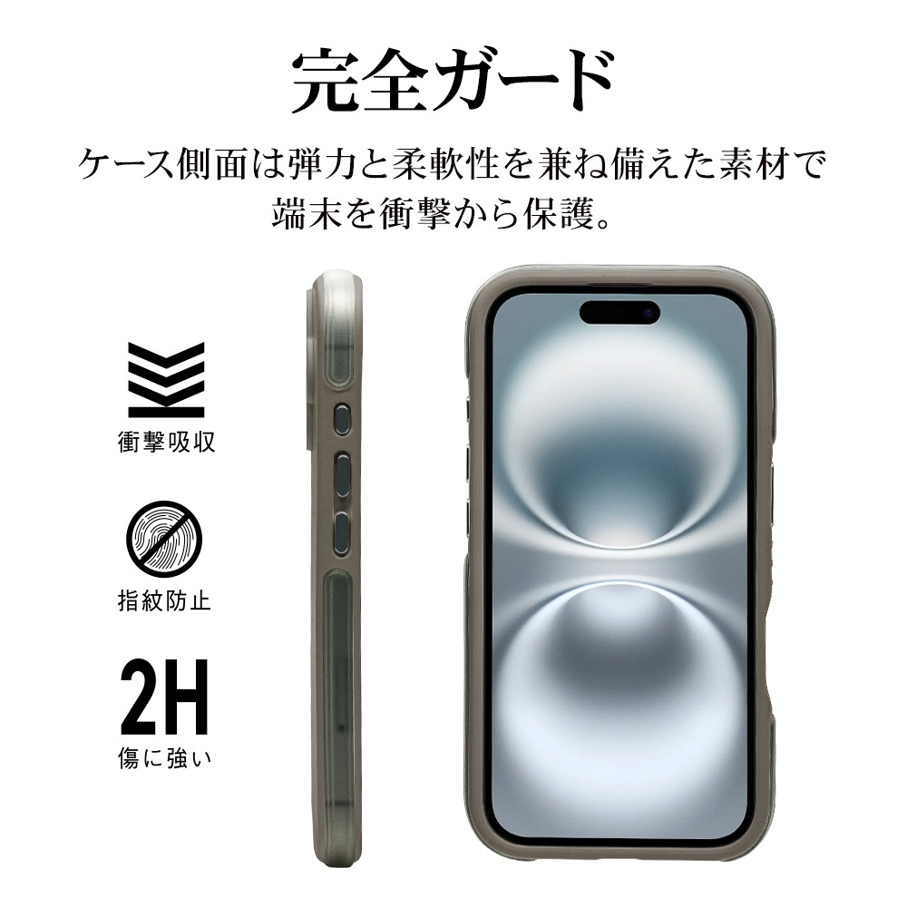 iPhone16 ������ ���С� �ϥ��֥�å� MagSafe�б� Air_C �Ѿ׷�ۼ� MIL���� ���� ��� �ޥåȲù� �����ɻ� TPU�Х�ѡ������� �������å���� �磻��쥹�����б� �ȡ��� �����ե��� ���ޥۥ����� 8129IP461HPMTA �饹���Хʥ�