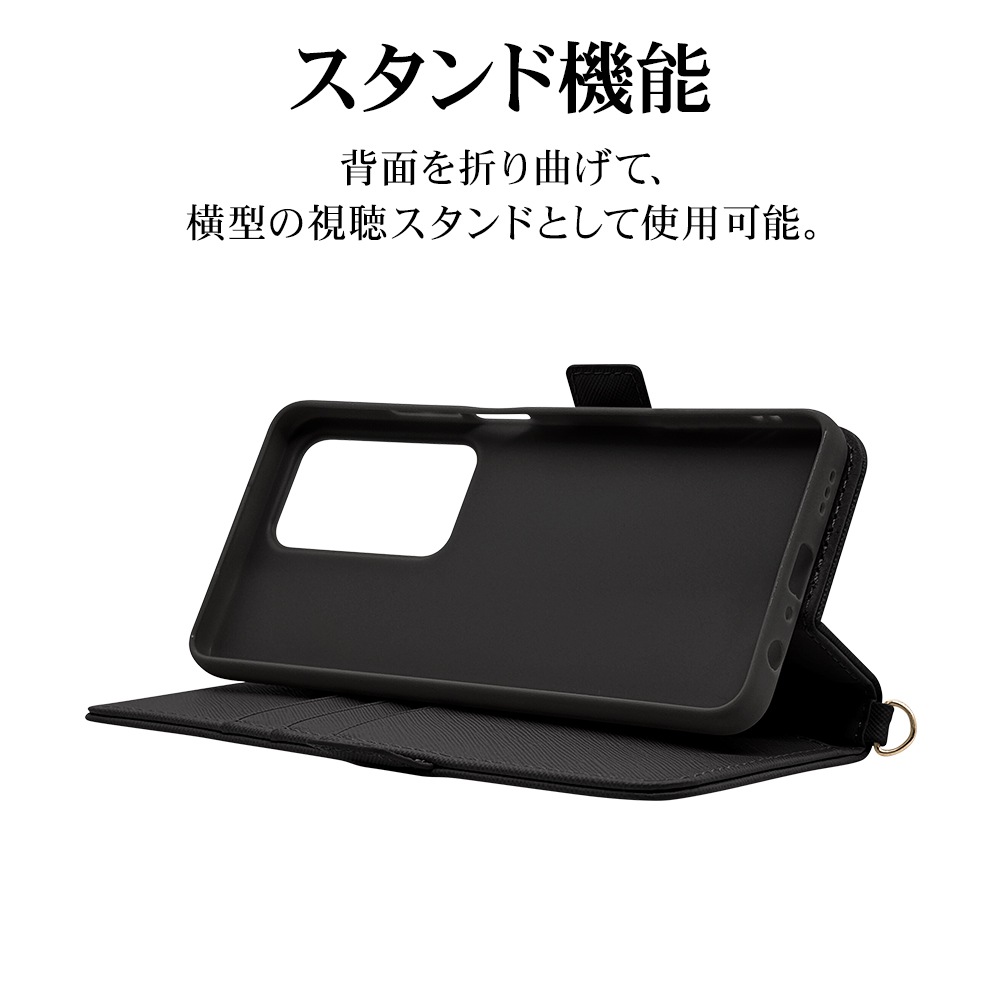 OPPO A3 5G ������ ���С� ��Ģ�� ���������� ������ɵ�ǽ �ϥ�ɥ��ȥ�å��դ� �֥�å� ���å� ���ޥۥ����� 8474OA3BHSBK �饹���Хʥ�