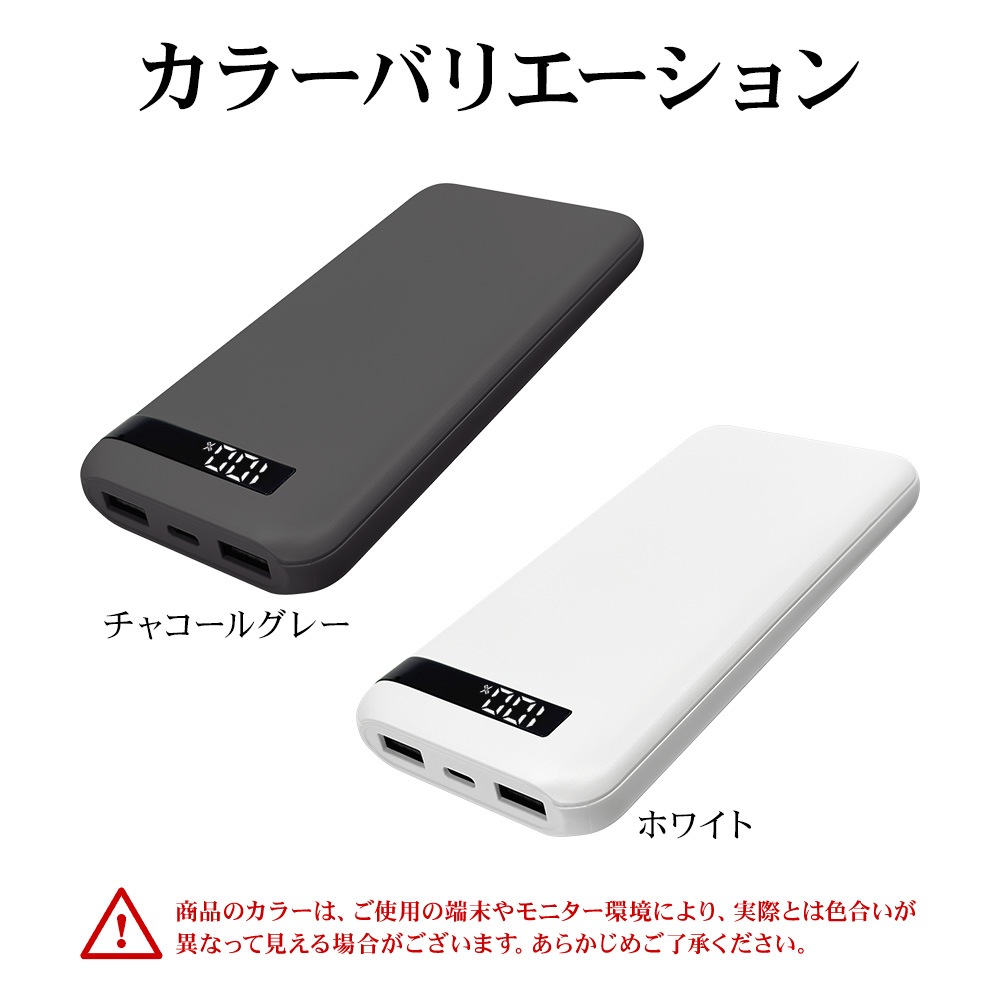 Ĺ��̿ ���� Ⱦ�������� ��������� ��Х���Хåƥ꡼ 10000mAh 3�ݡ��� ������C 20��å� ������A 3����ڥ� Type-C 20W Type-A 3A PD Power Delivery �ۥ磻�� iPhone ���ޥ� iPad RLI100C20W04WH �饹���Хʥ�