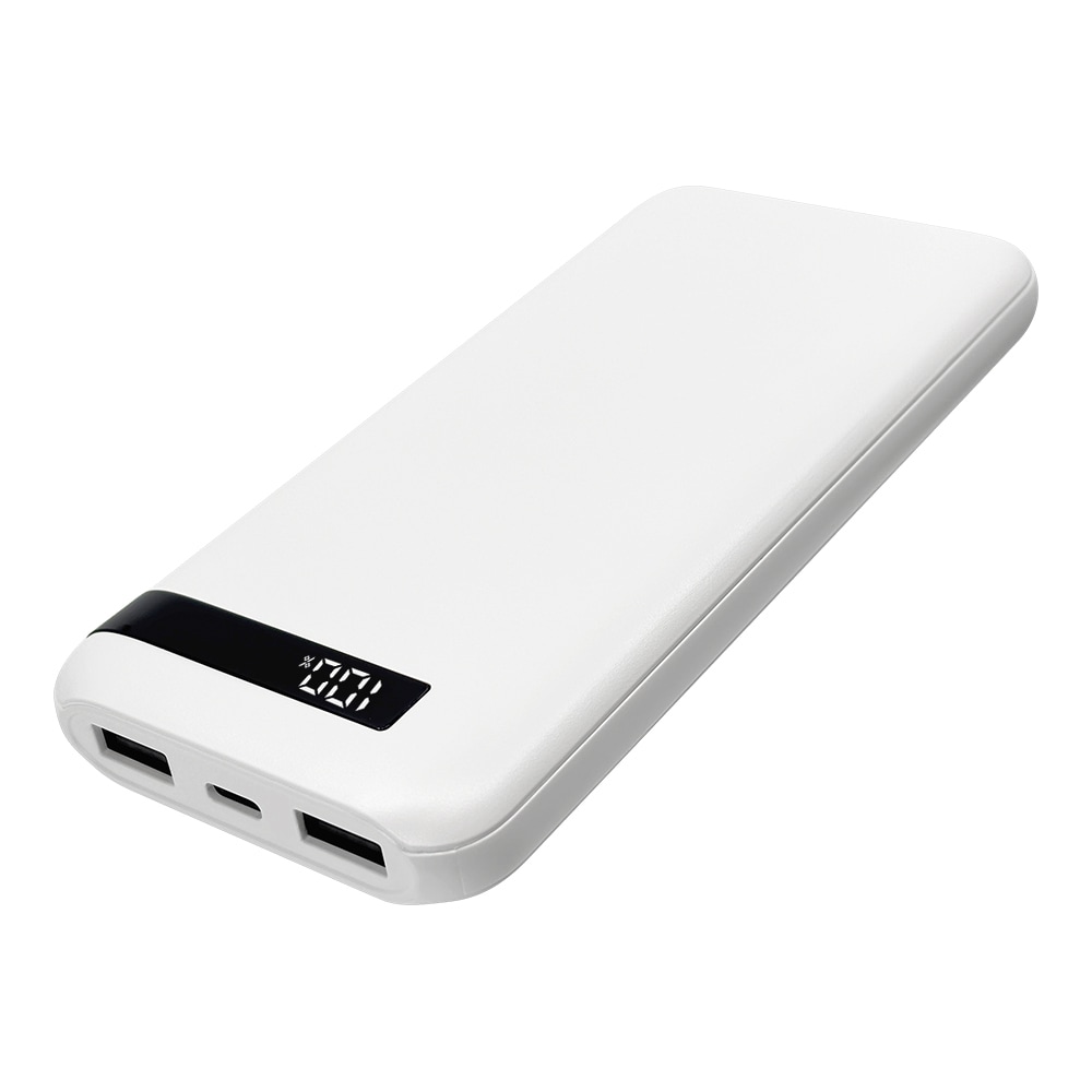 Ĺ��̿ ���� Ⱦ�������� ��������� ��Х���Хåƥ꡼ 10000mAh 3�ݡ��� ������C 20��å� ������A 3����ڥ� Type-C 20W Type-A 3A PD Power Delivery �ۥ磻�� iPhone ���ޥ� iPad RLI100C20W04WH �饹���Хʥ�