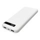Ĺ��̿ ���� Ⱦ�������� ��������� ��Х���Хåƥ꡼ 10000mAh 3�ݡ��� ������C 20��å� ������A 3����ڥ� Type-C 20W Type-A 3A PD Power Delivery �ۥ磻�� iPhone ���ޥ� iPad RLI100C20W04WH �饹���Хʥ�