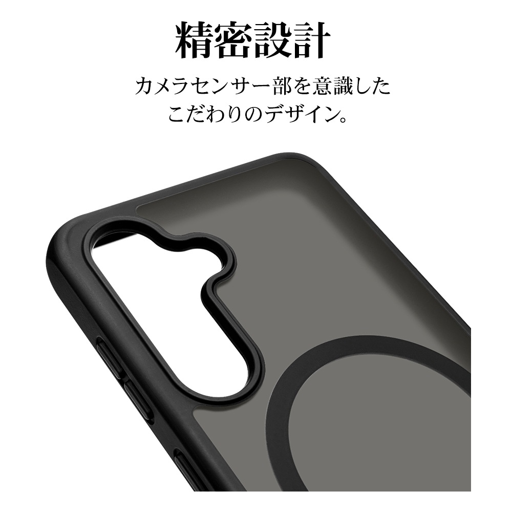 Galaxy S24 SC-51E SCG25 ������ ���С� �ϥ��֥�å� MagSafe�б� �Ѿ׷�ۼ� ���� ��� �ޥåȲù� �����ɻ� TPU�Х�ѡ������� �磻��쥹�����б� BK��FRBK ����饯���� S24 ���ޥۥ����� 7835GS24HPMBK �饹���Хʥ�