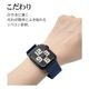 Apple Watch Series10 9 8 7 6 5 4 SE��2���� SE 42mm 41mm 40mm 38mm ���ꥳ��Х�� ��æ��ñ �Х�� �ޥ��ͥåȥ����� �֥롼 ���åץ륦���å� �٥�� RBLAWM4007BL