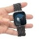 Apple Watch Series10 Series9 Series8 Series7 Series6 Series5 Series4 Series3 SE��2���� SE 41mm 40mm 38mm ���ƥ�쥹 ��å��� �Х�� �ޥ��ͥåȥ����ץ֥�å� ���åץ륦���å� �٥�� RBLAW4006BK