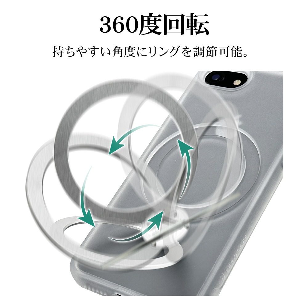 iPhone SE 3 2 iPhone8  С ϥ֥å ZEROSAFE MagSafeб Ѿ׷ۼ MIL 360ž դ ɻ  磻쥹б եȥۥ磻 SE3 SE2 ޥۥ 8044IP247HPMWH 