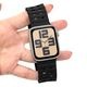 Apple Watch Series10 9 8 7 6 5 4 SE��2���� SE 42mm 41mm 40mm 38mm ���ꥳ��Х�� ��æ��ñ �Х�� �֥�å� ���åץ륦���å� �٥�� RBLAW4007BK