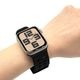 Apple Watch Series10 9 8 7 6 5 4 SE��2���� SE 42mm 41mm 40mm 38mm ���ꥳ��Х�� ��æ��ñ �Х�� �֥�å� ���åץ륦���å� �٥�� RBLAW4007BK