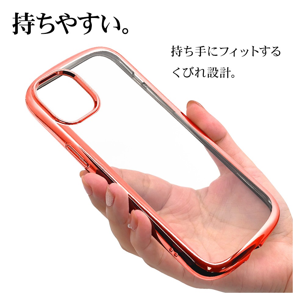 iPhone15 Plus 14 Plus  С եȥ TPU Ѿ׷ۼ   ꥢ Ʃ 2.7mm ᥿ե졼 VANILLA PACK CURVE  ե15ץ饹 14ץ饹 ޥۥ 7229IP267TP
