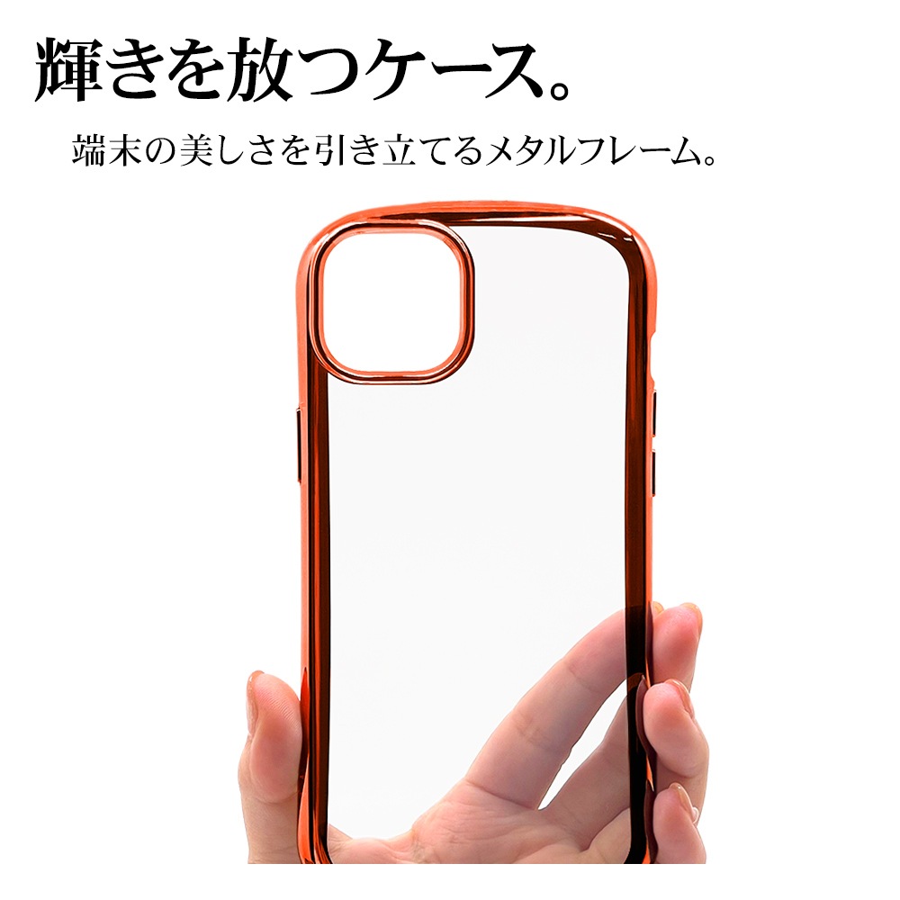 iPhone15 Plus 14 Plus  С եȥ TPU Ѿ׷ۼ   ꥢ Ʃ 2.7mm ᥿ե졼 VANILLA PACK CURVE  ե15ץ饹 14ץ饹 ޥۥ 7229IP267TP
