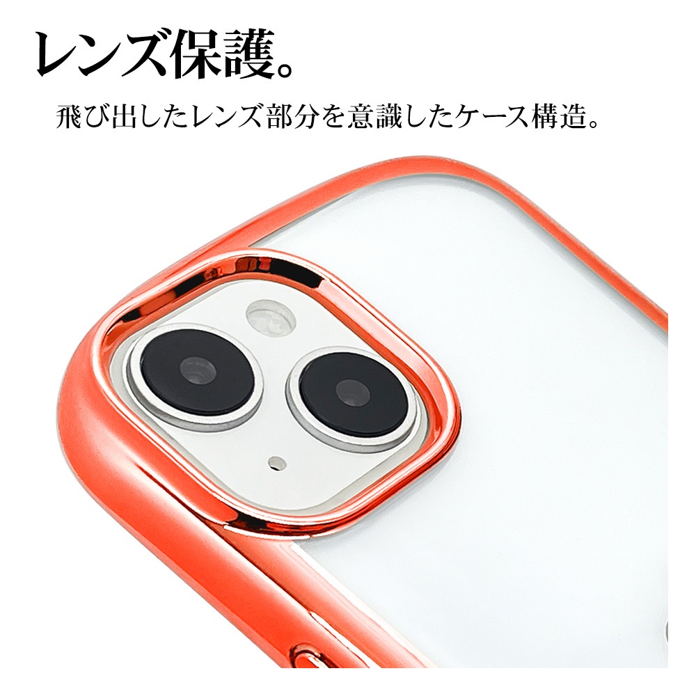 iPhone15 Plus 14 Plus  С եȥ TPU Ѿ׷ۼ   ꥢ Ʃ 2.7mm ᥿ե졼 VANILLA PACK CURVE  ե15ץ饹 14ץ饹 ޥۥ 7229IP267TP