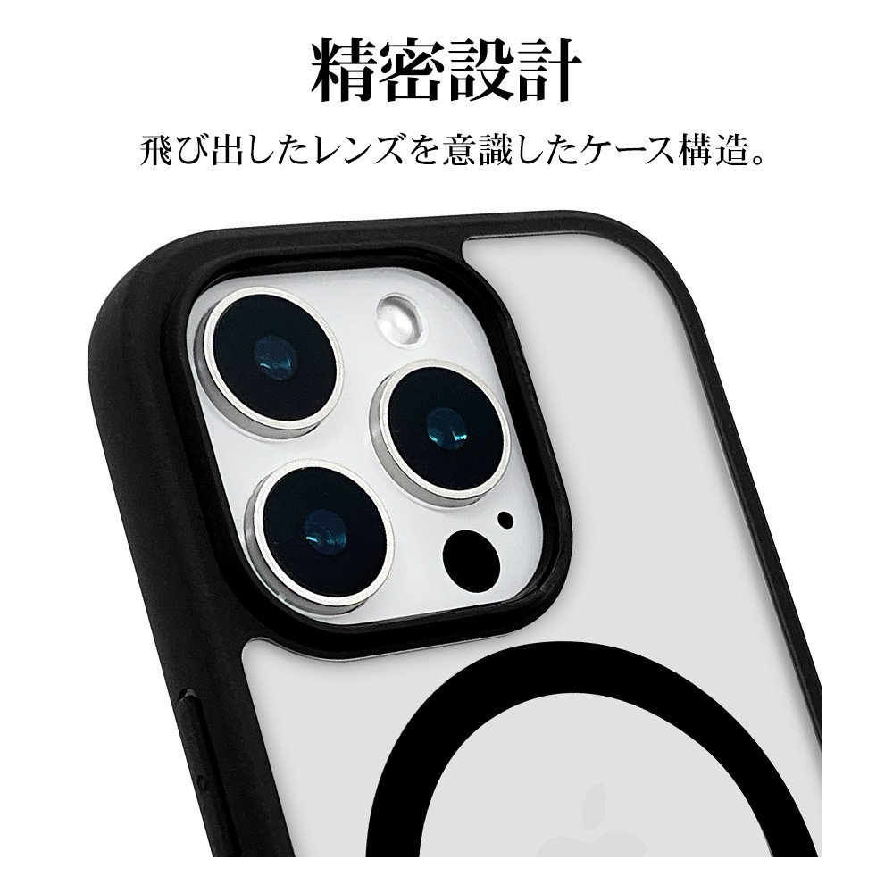 iPhone16 Pro ������ ���С� �ϥ��֥�å� MagSafe�б� RHINOX �饤�Υå��� �Ѿ׷�ۼ� MIL���� ���ꥢ ɽ�̹���5H TPU�Х�ѡ������� �磻��쥹�����б� �֥�å��ߥ��ꥢ �����ե��� ���ޥۥ����� 8214IP461PHAMBK �饹���Хʥ�