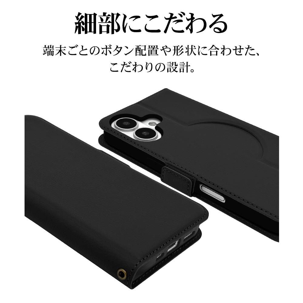 iPhone17 ������ ���С� ��Ģ�� ���� �Ѿ׷�ۼ� MagSafe�б� �ޥ��ͥåȽ��� ������ ������� �磻��쥹���� �����ɥޥ��ͥå� �֥�å� �����ե��� ���ޥۥ����� 8862IP5ABSMMBK �饹���Хʥ�