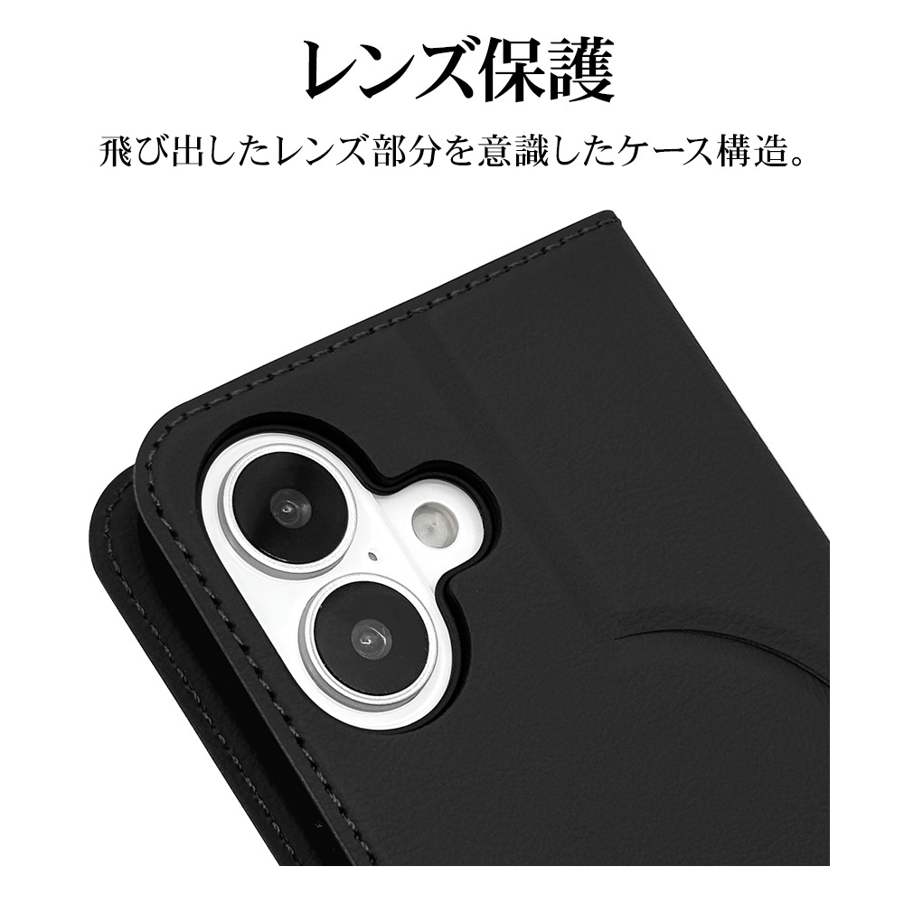 iPhone17 ������ ���С� ��Ģ�� ���� �Ѿ׷�ۼ� MagSafe�б� �ޥ��ͥåȽ��� ������ ������� �磻��쥹���� �����ɥޥ��ͥå� �֥�å� �����ե��� ���ޥۥ����� 8862IP5ABSMMBK �饹���Хʥ�