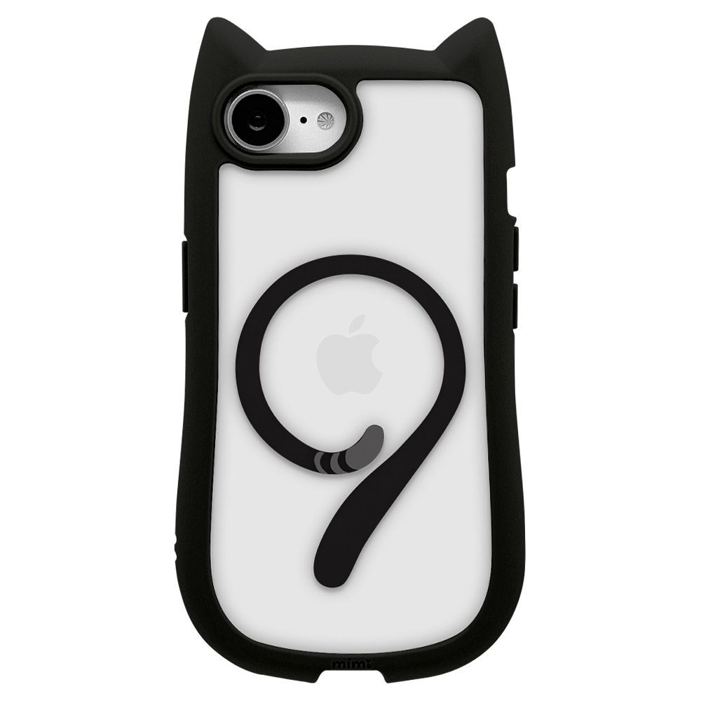 iPhone17e 16e ������ ���С� �ϥ��֥�å� MagSafe�б� mimi ǭ�� �ͥ��ߥ� �ͤ��ߤ� �Ѿ׷�ۼ� MIL ���̥��ꥢ TPU�Х�ѡ������� ���ȥ�åץۡ��� �֥�å� �����ե��� ���ޥۥ����� 9786IP6EHPMBK �饹���Хʥ�