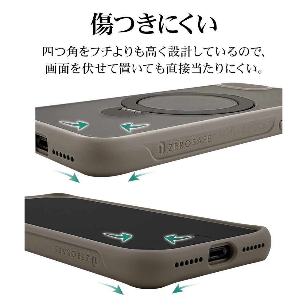 iPhone SE 3 2 iPhone8  С ϥ֥å ZEROSAFE MagSafeб Ѿ׷ۼ MIL 360ž դ ɻ  磻쥹б եȥʥ SE3 SE2 ޥۥ 8046IP247HPMNL 