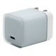 ���Ŵ� AC�����ץ��� AC���Ŵ� ������C PD �ѥ�ǥ�Х꡼ 20��å� ���󥻥�� USB Type-C 20W Power Delivery ���ꥹ���� ���Ť�®�� �ޤꤿ���� ���ꥢ�֥롼 ���ޥ� ���ޡ��ȥե��� RACC20W07BL �饹���Хʥ�