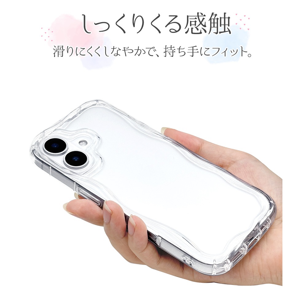 iPhone17  С եȥ TPU Ѿ׷ۼ ꥢ Ʃ 󥵥ɥ ڹ  ȥåץۡ my.DECOR ꥢ ե ޥۥ 8957IP5ATPCL 饹Хʥ