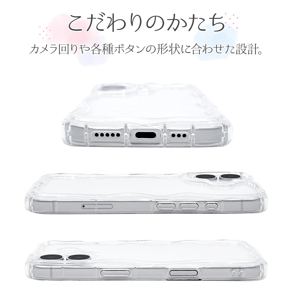 iPhone17  С եȥ TPU Ѿ׷ۼ ꥢ Ʃ 󥵥ɥ ڹ  ȥåץۡ my.DECOR ꥢ ե ޥۥ 8957IP5ATPCL 饹Хʥ