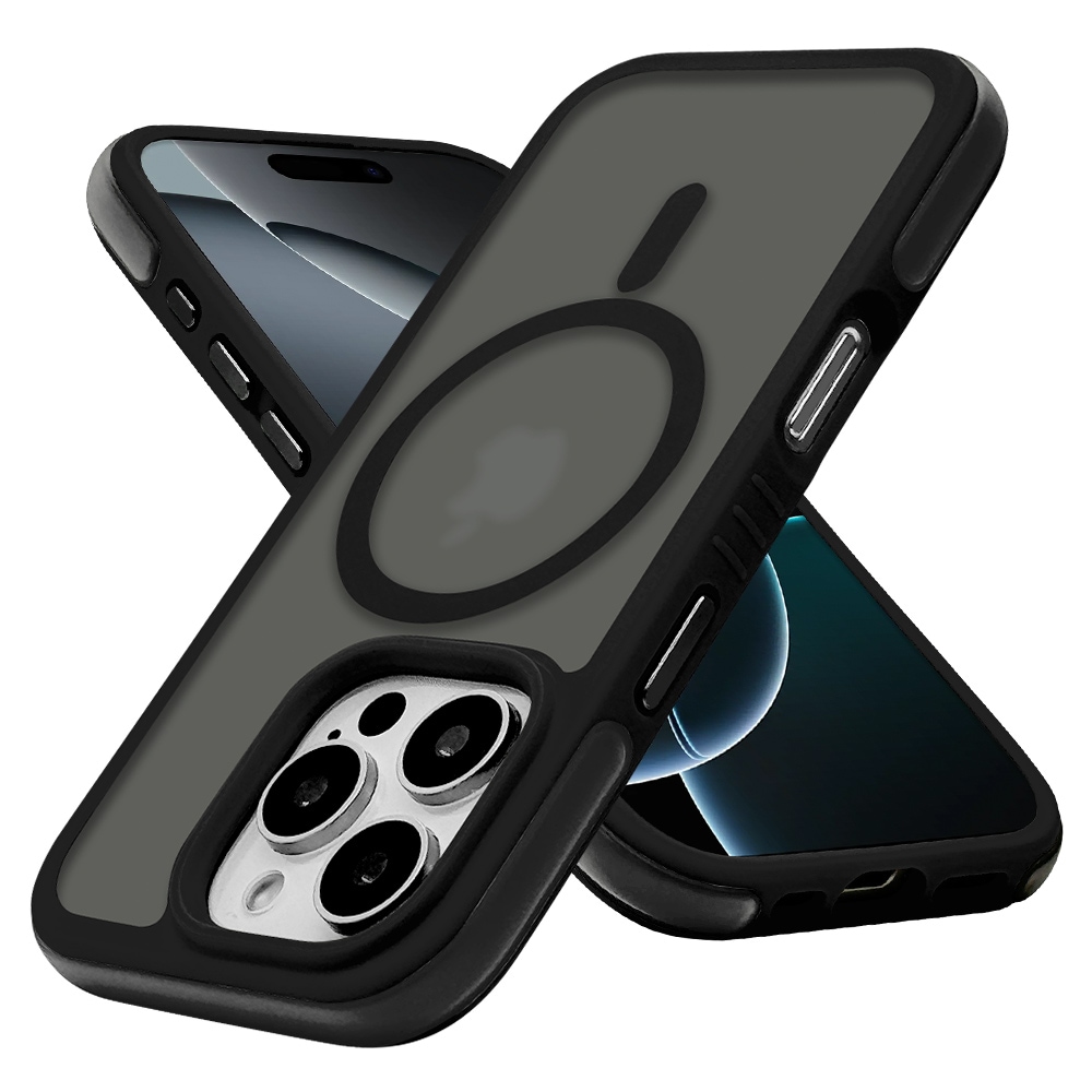 iPhone16 Pro ������ ���С� �ϥ��֥�å� MagSafe�б� Air_C �Ѿ׷�ۼ� MIL���� ���� ��� �ޥåȲù� �����ɻ� TPU�Х�ѡ������� �������å���� �磻��쥹�����б� �֥�å� �����ե��� ���ޥۥ����� 8217IP461PHPMBK �饹���Хʥ�