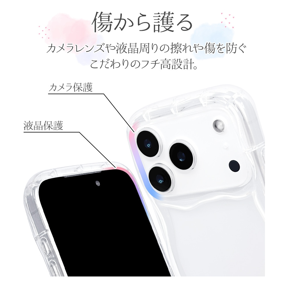 iPhone17 Pro ������ ���С� ���եȥ����� TPU �Ѿ׷�ۼ� ���ꥢ Ʃ�� ���󥵥��ɥ������� �ڹ��� ������� ���ȥ�åץۡ��� my.DECOR ���ꥢ �����ե��� ���ޥۥ����� 9048IP5BTPCL �饹���Хʥ�